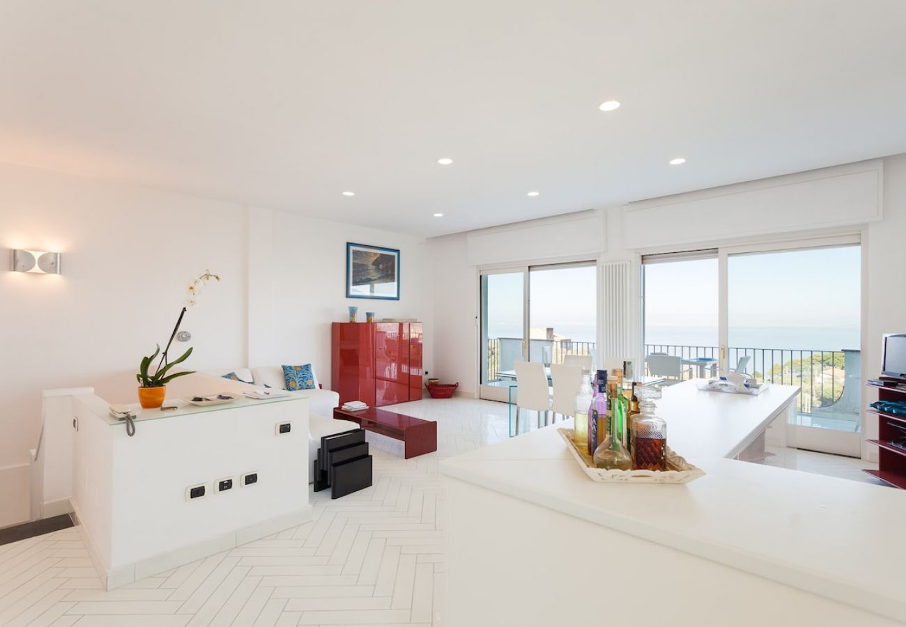 Villa a Priora - Villa Abate with magnificent sea view