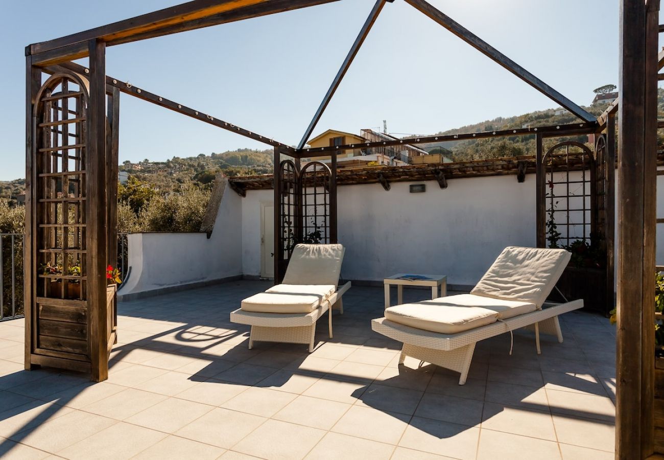 Villa a Priora - Villa Abate with magnificent sea view