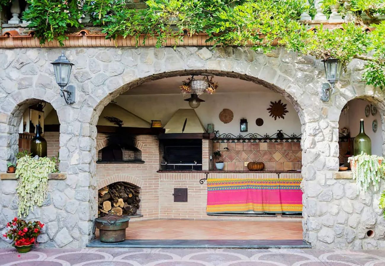 Villa a Massa Lubrense - Villa Simba with sea view and private pool