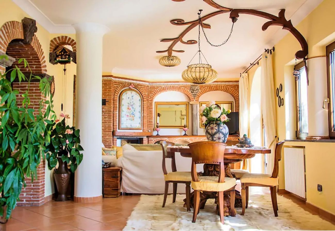 Villa a Massa Lubrense - Villa Simba with sea view and private pool