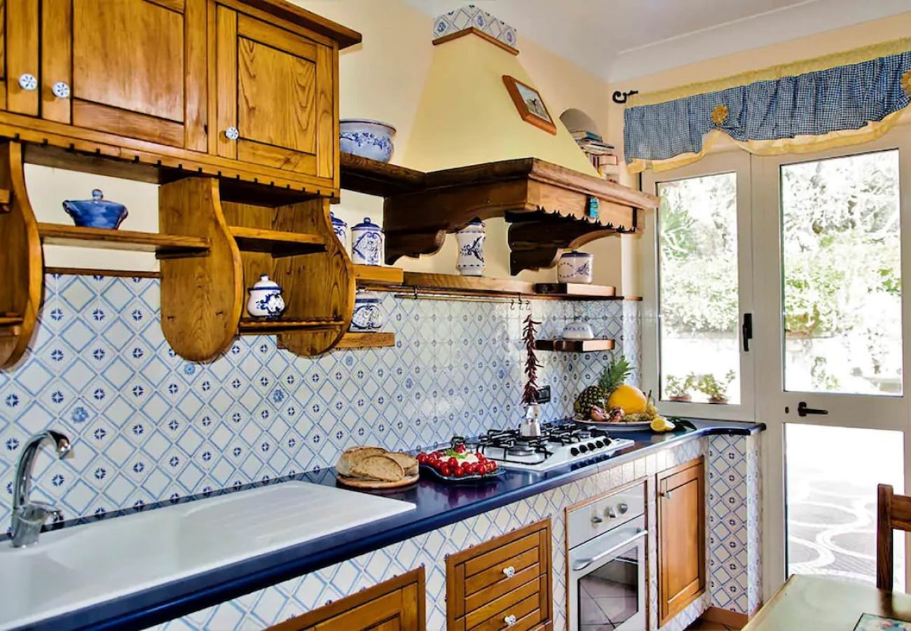 Villa a Massa Lubrense - Villa Simba with sea view and private pool