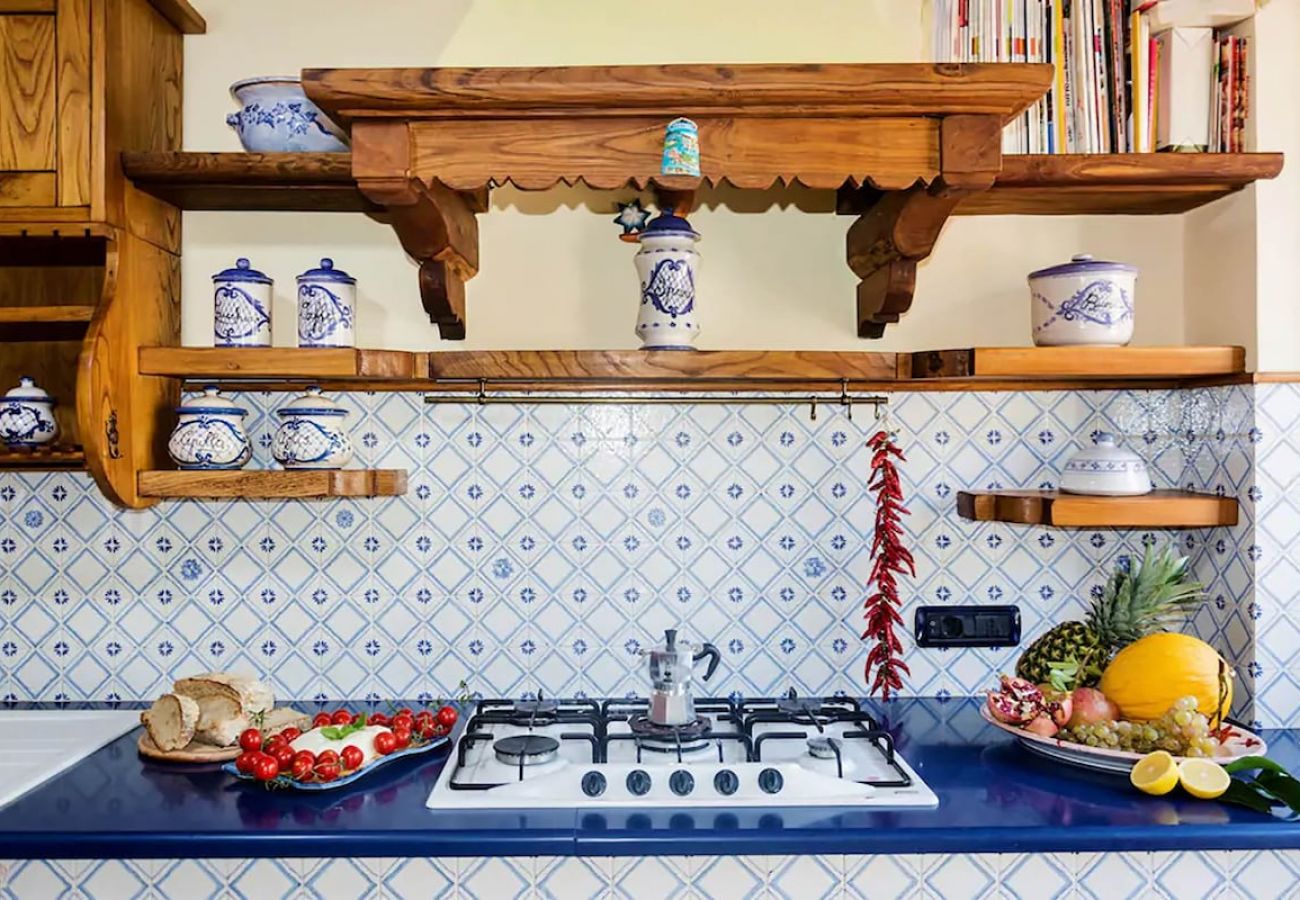 Villa a Massa Lubrense - Villa Simba with sea view and private pool