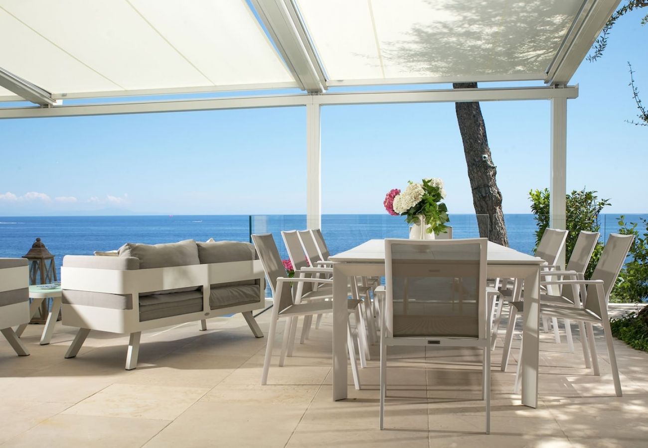 Villa a Nerano - Villa Jeranto on the sea with infinty pool