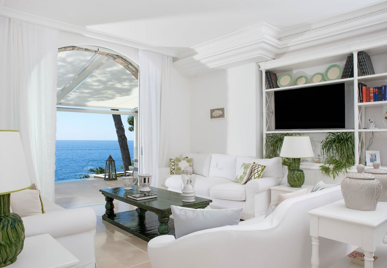 Villa a Nerano - Villa Jeranto on the sea with infinty pool
