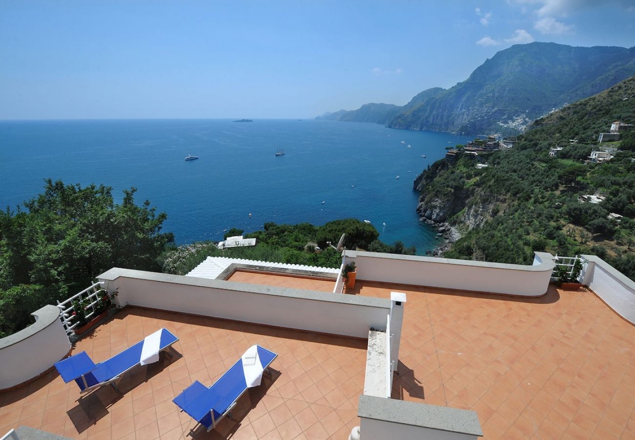 Villa a Positano - Villa Valery with amazing view close to the beach