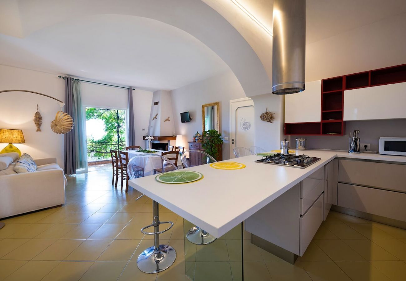 Villa a Nerano - Villa Marinella close to the sea with private pool