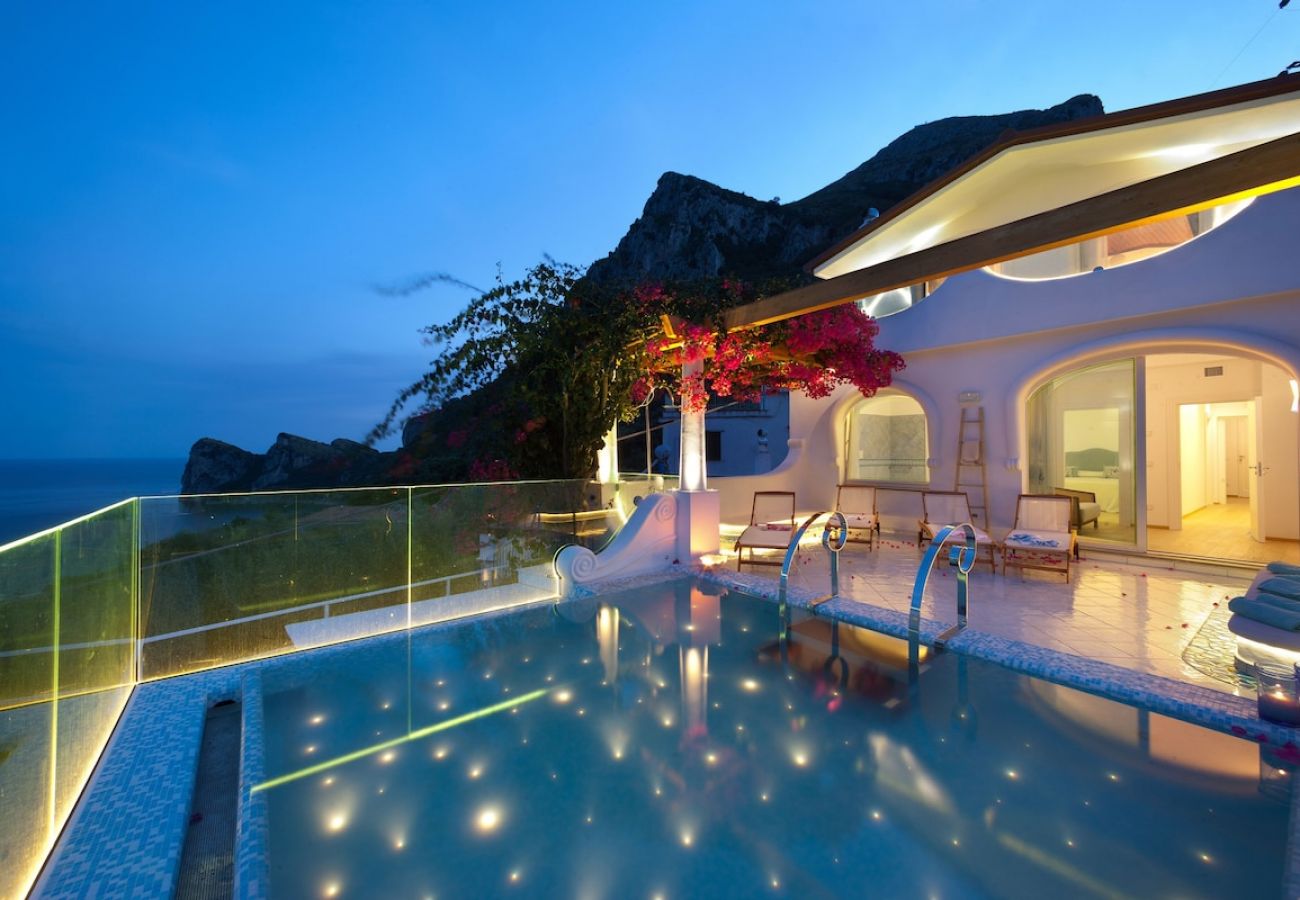 Villa a Nerano - Villa Torres with private pool and amazing sea vie