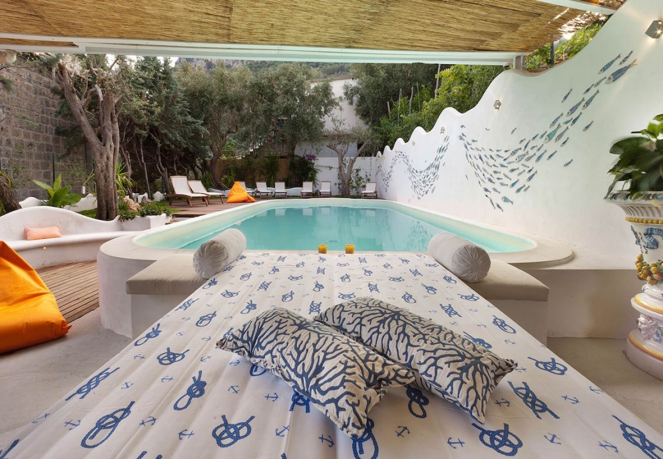 Villa a Nerano - Villa Torres with private pool and amazing sea vie