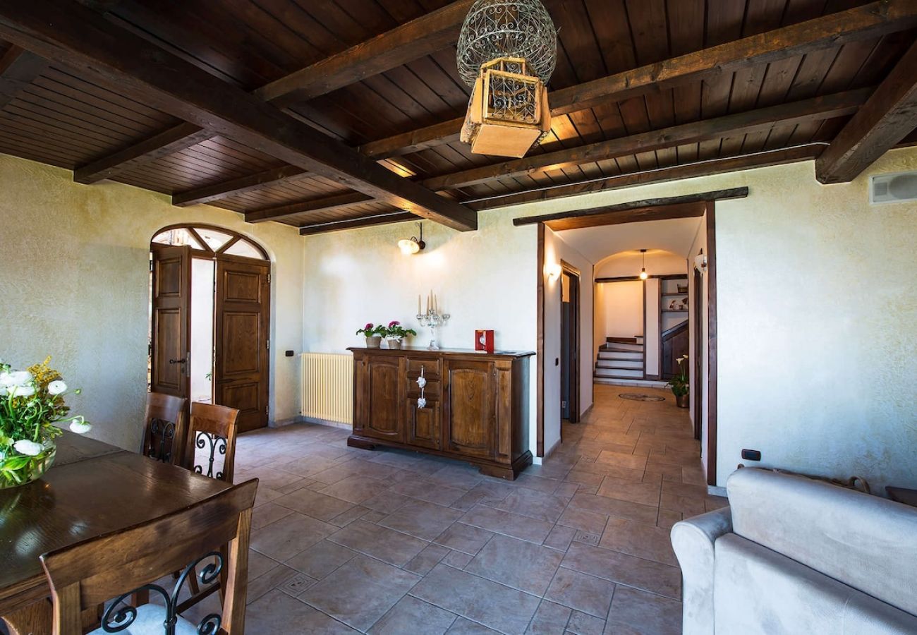 Villa a Priora - Villa Milena with Pool and sea view