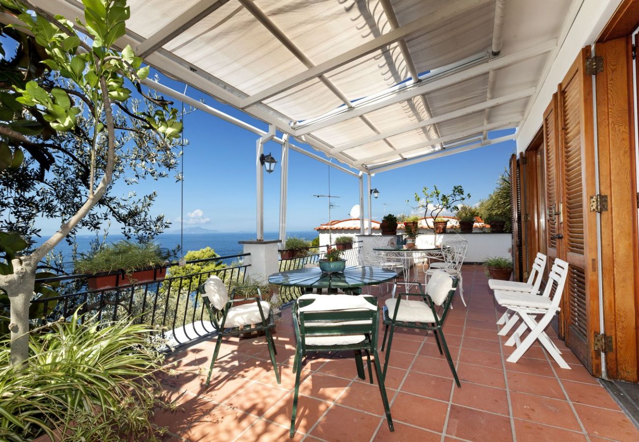 Villa a Massa Lubrense - Villa Mary with magnificent view