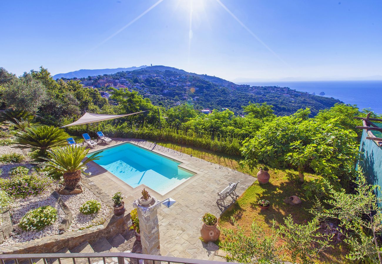 Villa a Massa Lubrense - Villa Lulù with private pool