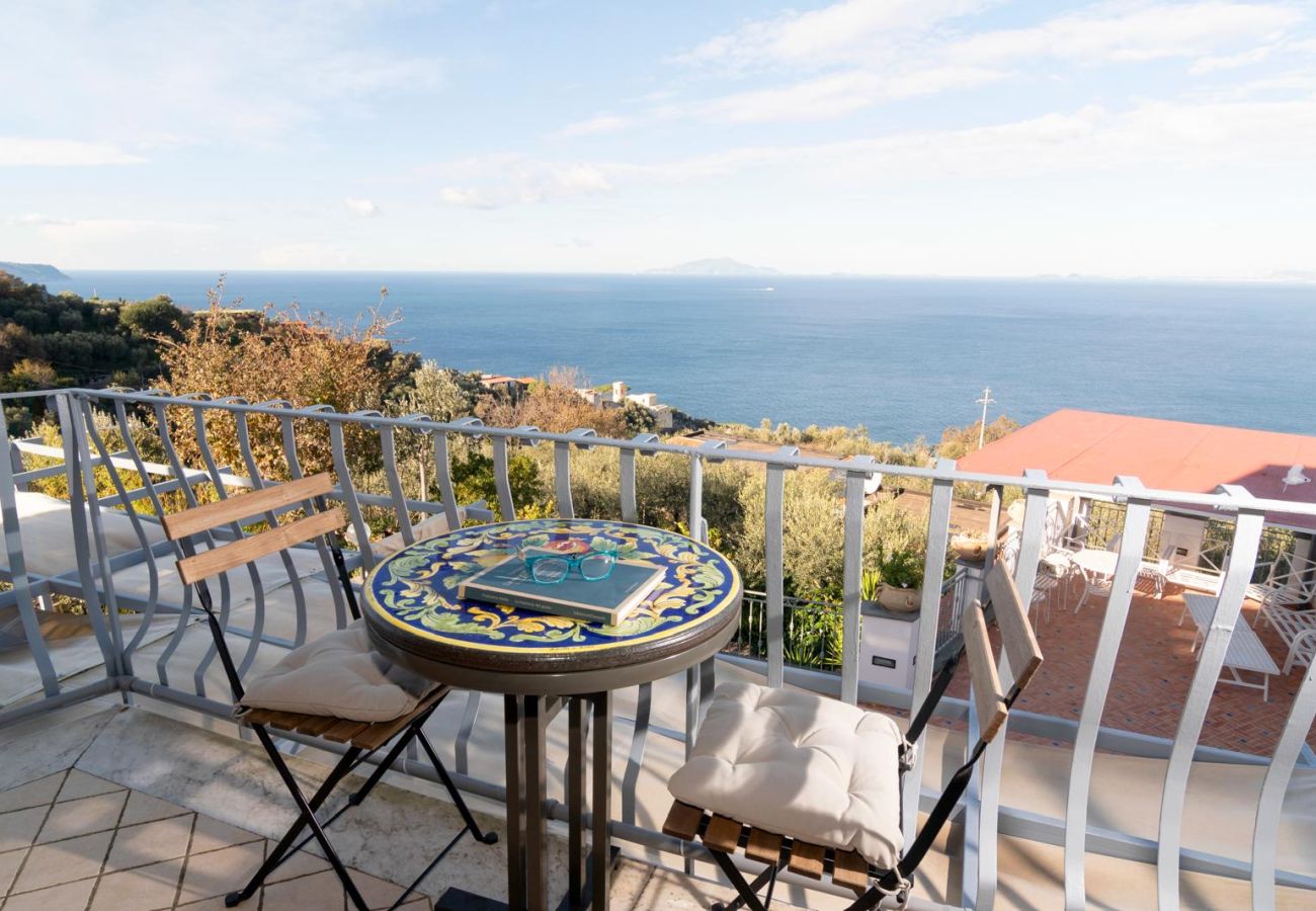 Appartamento a Massa Lubrense - Casa Phoenix with sea view and panoramic view