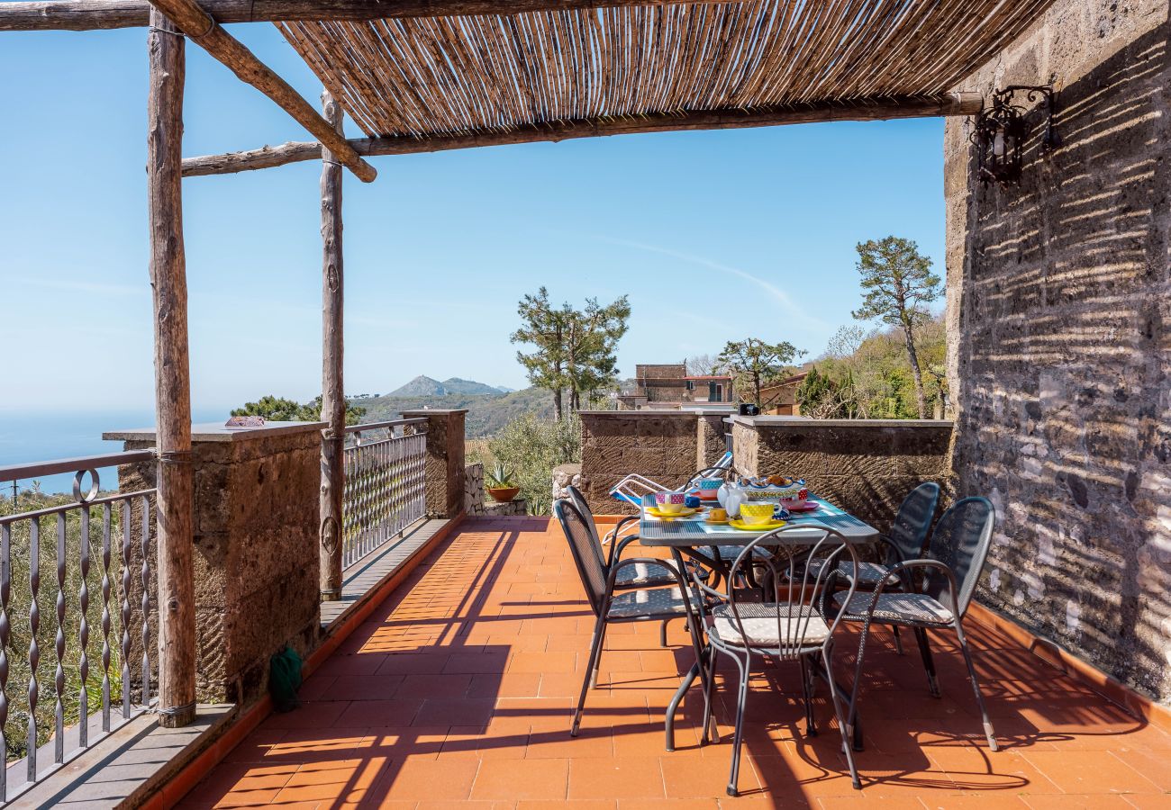 Appartamento a Massa Lubrense - Casa Li Galli with sea view