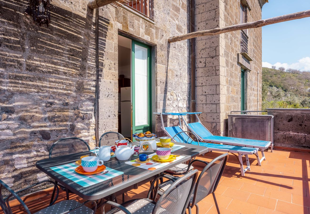 Appartamento a Massa Lubrense - Casa Li Galli with sea view