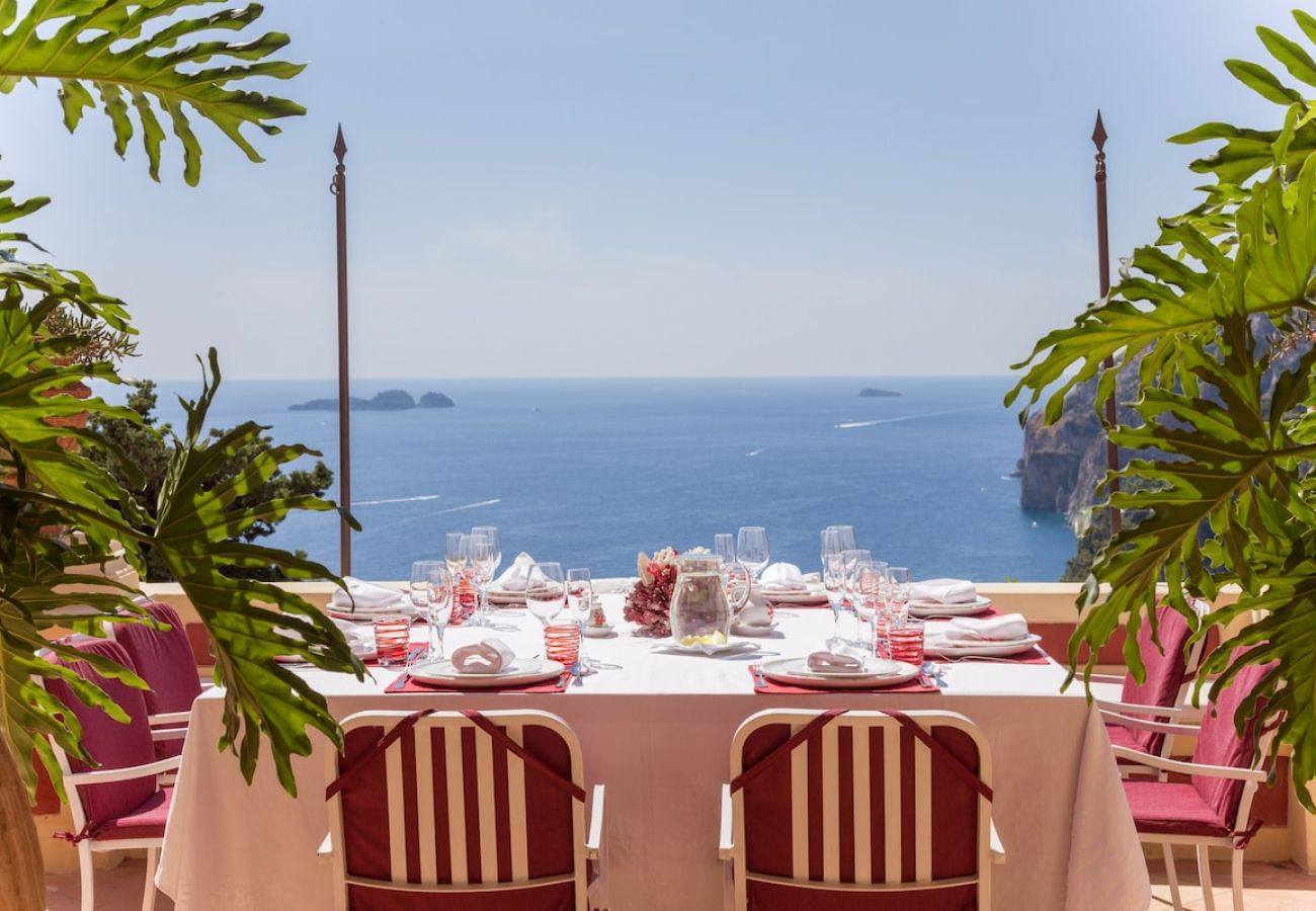 Villa in Positano - Villa Cardinali luxurious stay in Positano