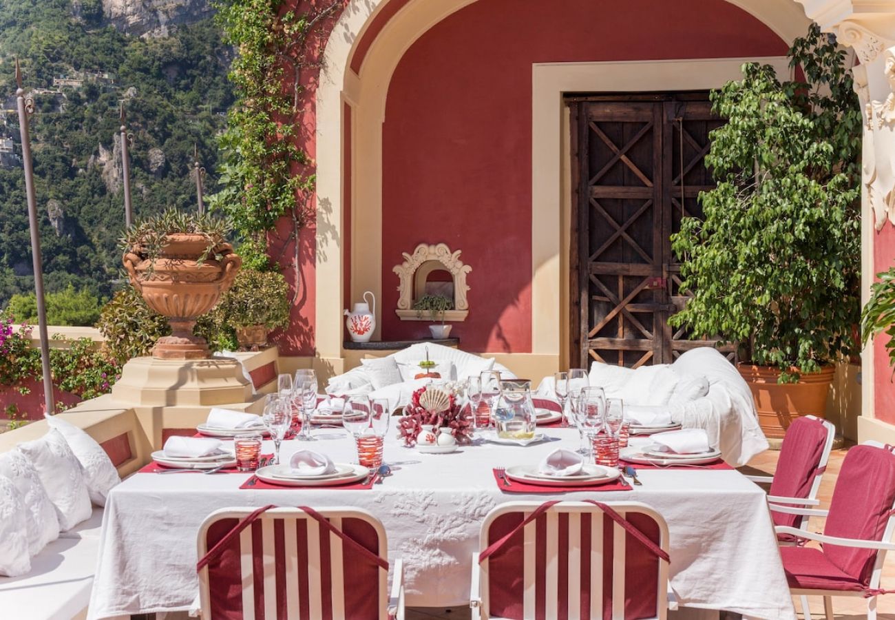 Villa in Positano - Villa Cardinali luxurious stay in Positano