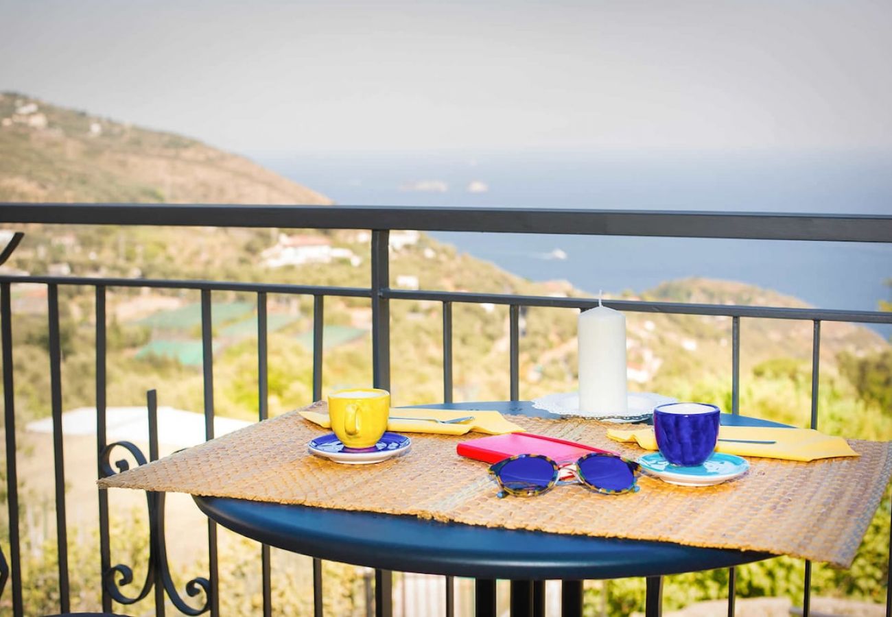 Villa in Termini - Villa del Brigante with private pool and sea view