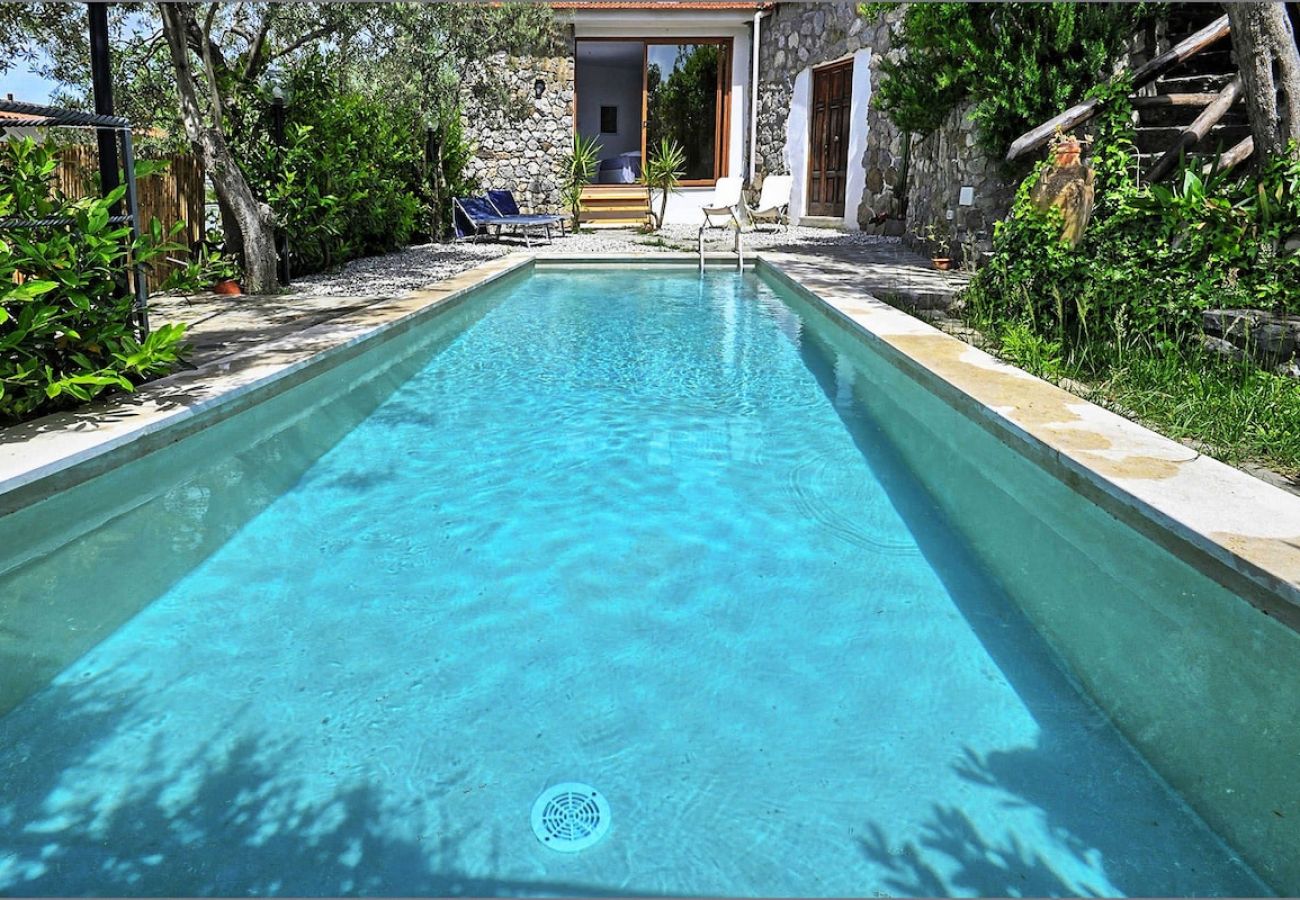 House in Massa Lubrense - Casa Tatano with private pool,sea view