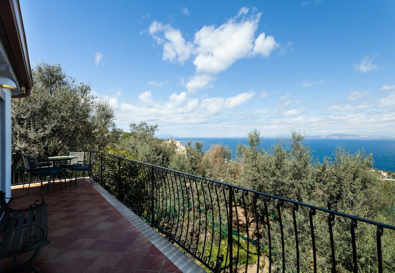Villa in Priora - Villa Angela with private pool and sea view