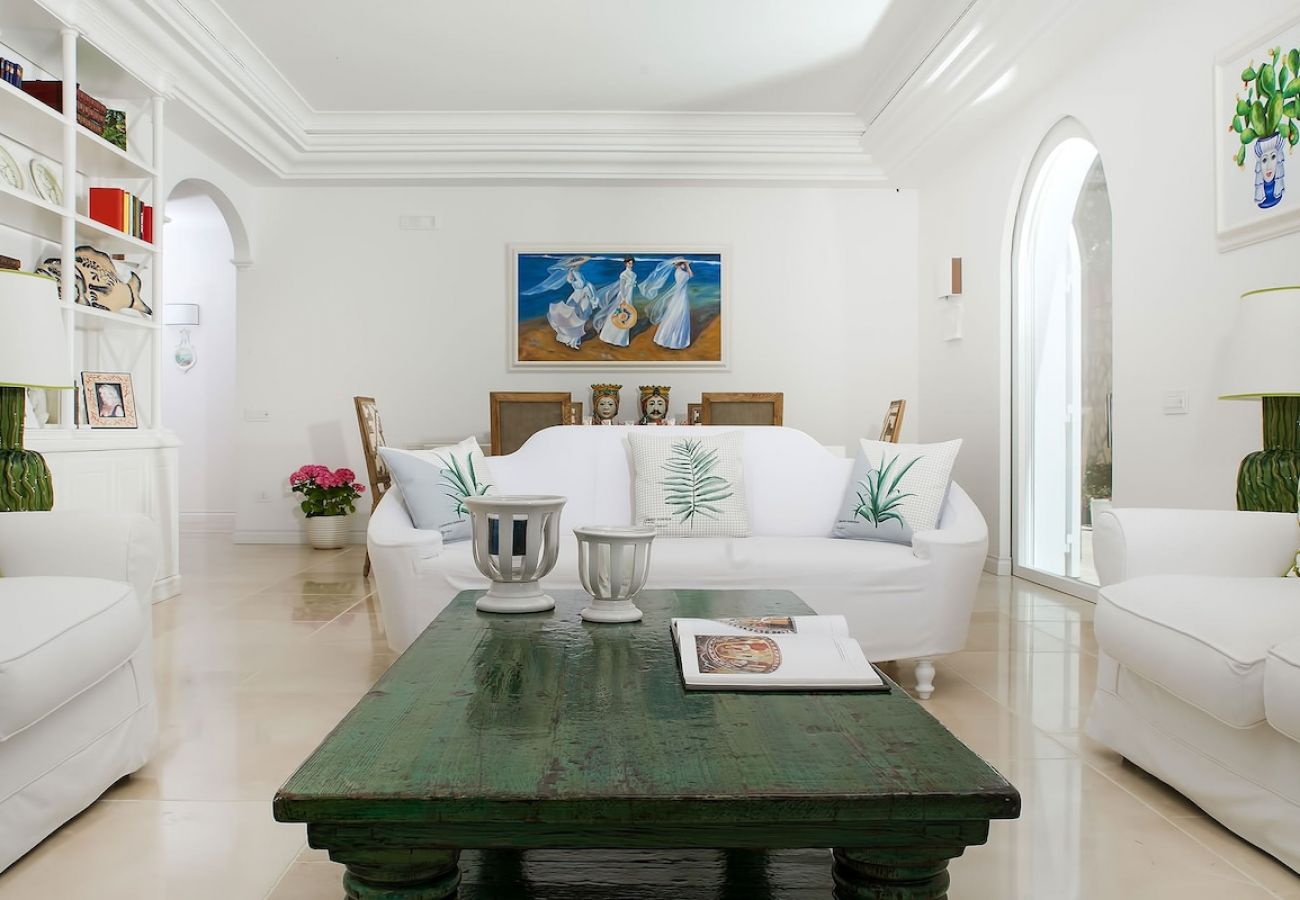 Villa in Nerano - Villa Jeranto on the sea with infinty pool