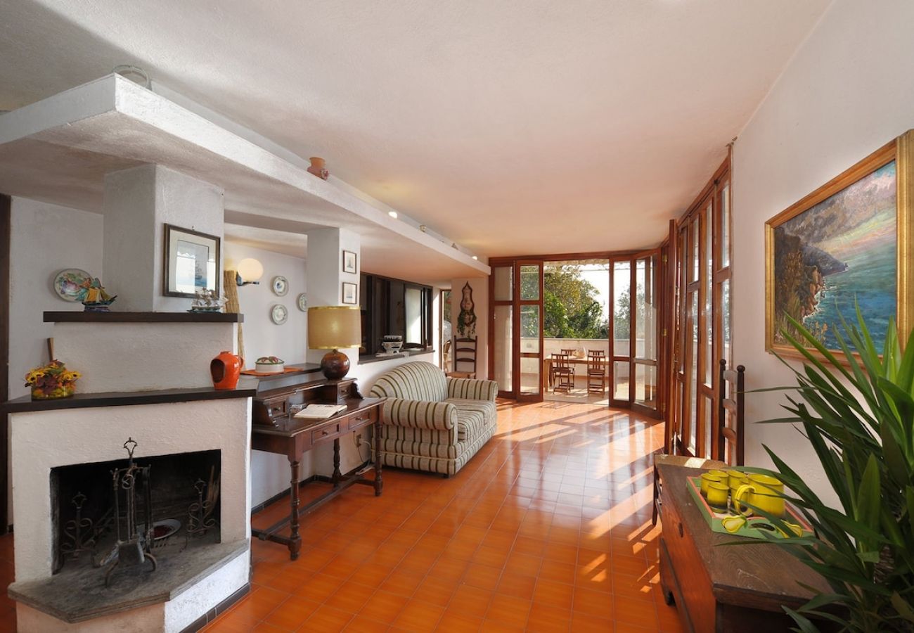 Villa in Positano - Villa Valery with amazing view close to the beach