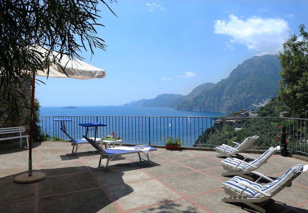Villa in Positano - Villa Valery with amazing view close to the beach