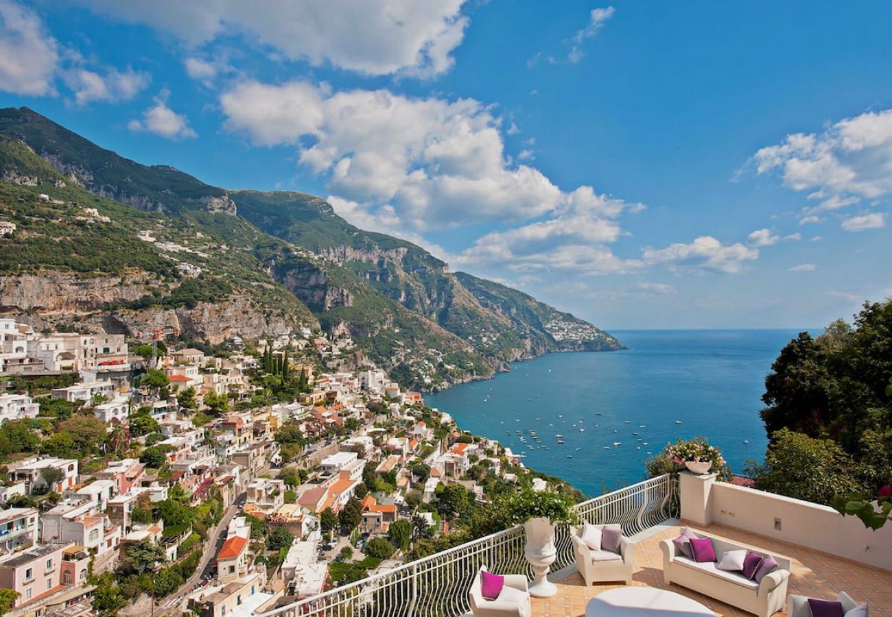 Villa in Positano - Villa Mora  with sea view and private pool