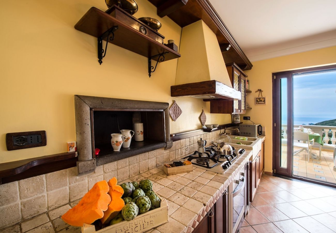 Villa in Massa Lubrense - Villa Turtle with sea view and  private pool