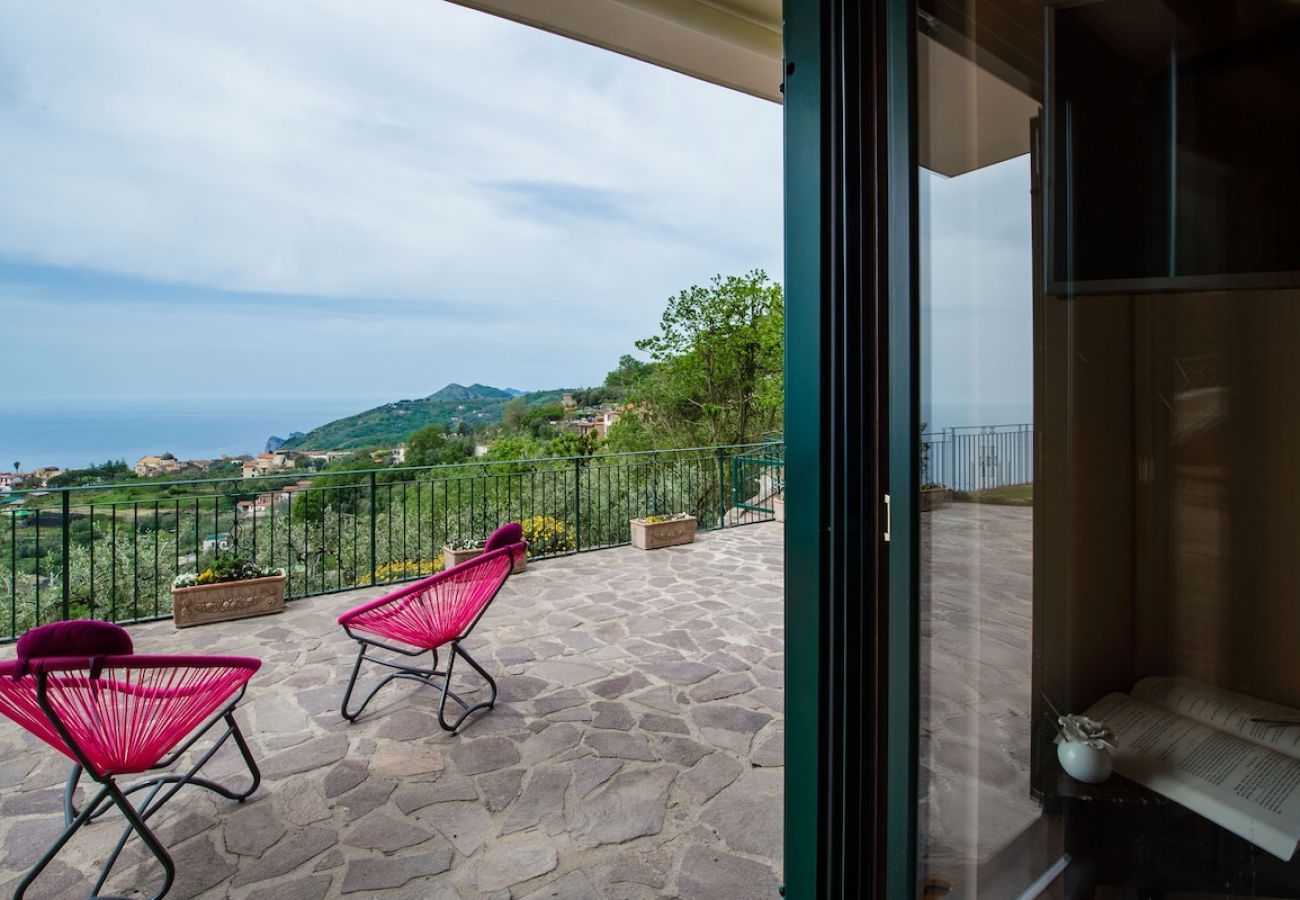Villa in Massa Lubrense - Villa Turtle with sea view and  private pool