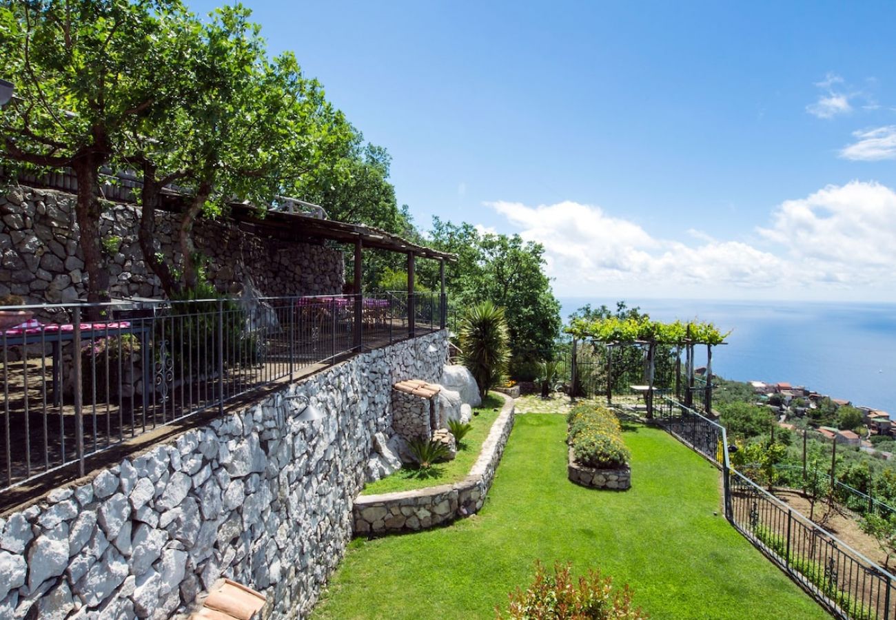 Villa in Massa Lubrense - Villa Turtle with sea view and  private pool