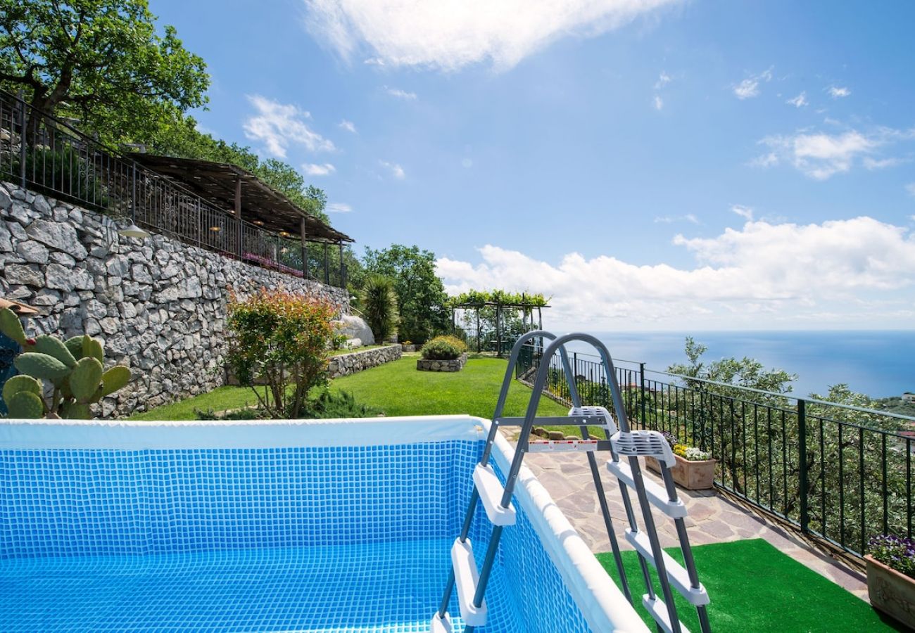 Villa in Massa Lubrense - Villa Turtle with sea view and  private pool