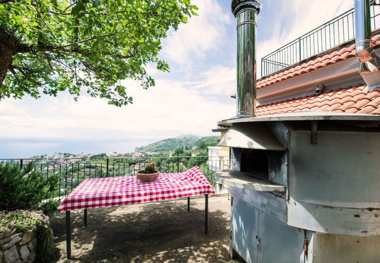 Villa in Massa Lubrense - Villa Turtle with sea view and  private pool