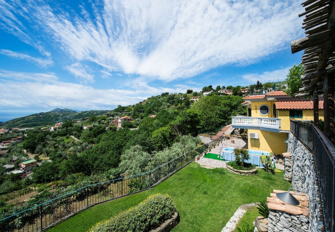 Villa in Massa Lubrense - Villa Turtle with sea view and  private pool