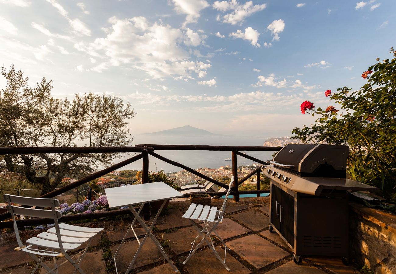 Villa in Sorrento - Villa Daddy with sea view and private pool